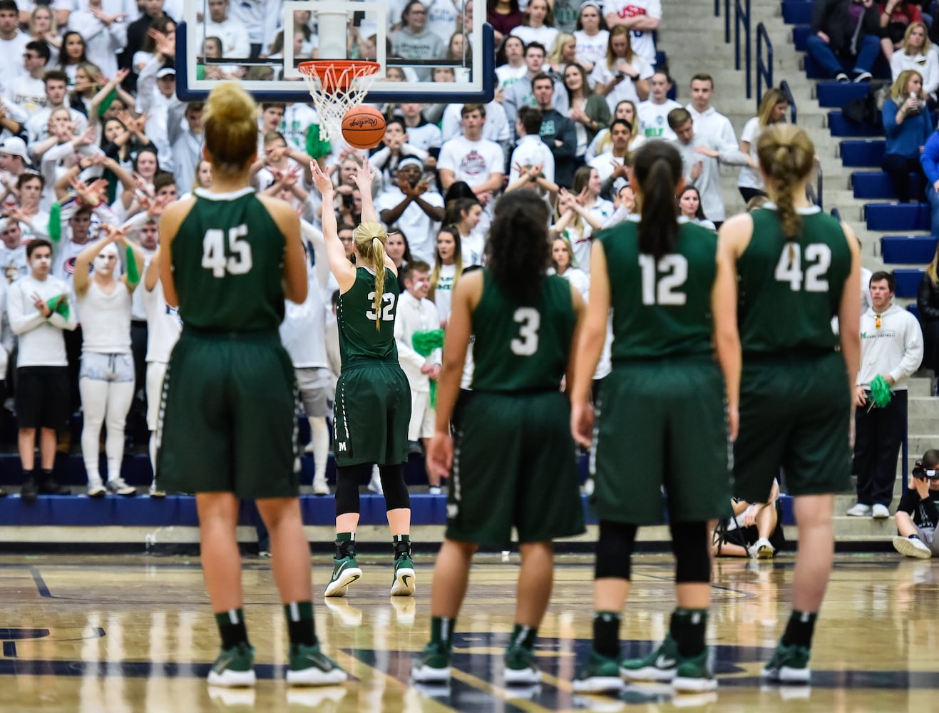 Mason vs Lakota West girls basketball