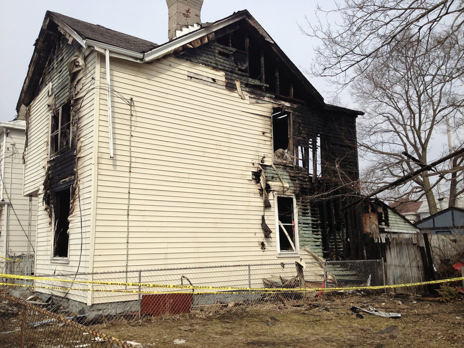 A study by a Hamilton deputy fire chief found a correlation between demolitions of vacant buildings, like this one, and fires in the city. STAFF FILE PHOTO