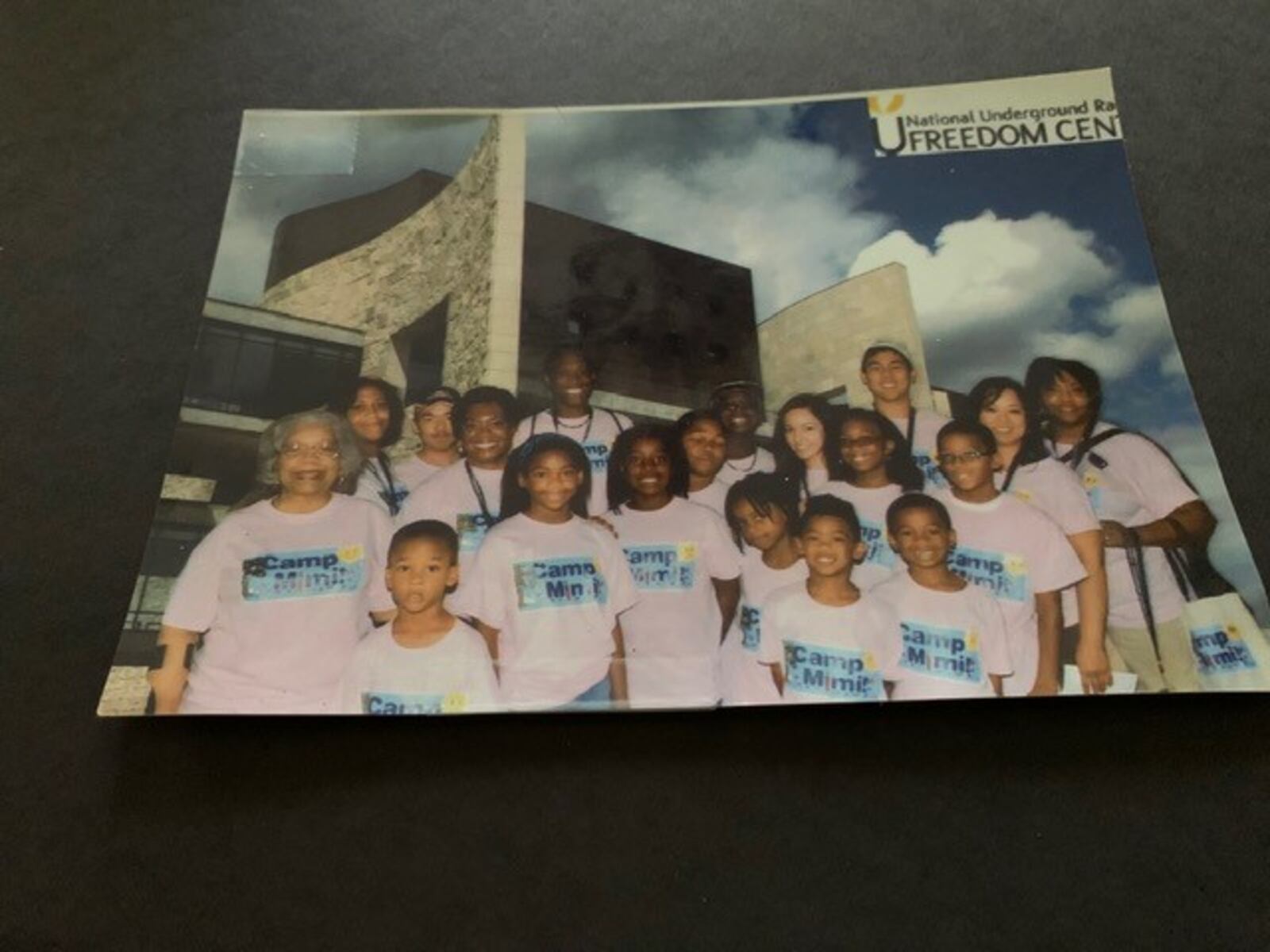 This photo of their visit to the National Underground Railroad Freedom Center in Cincinnati is just one of many memories that Terrelia Ogletree and her grandchildren have of Camp Mimi. CONTRIBUTED