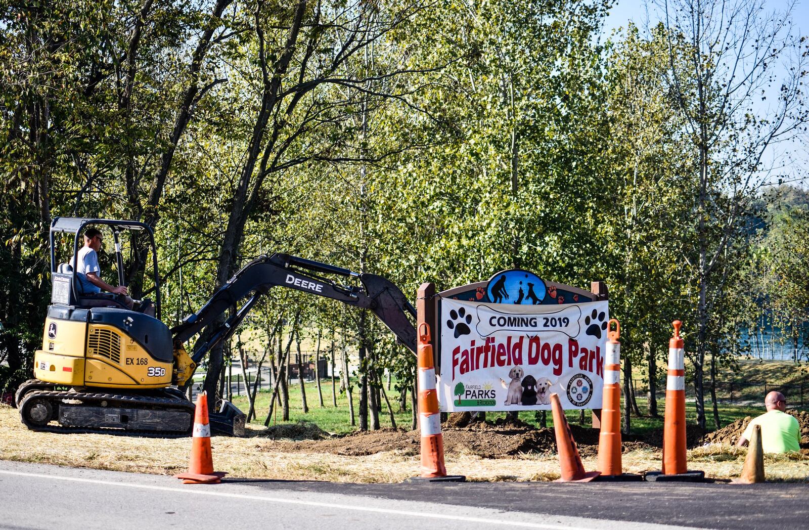 FurField Dog Park in Fairfield is having an opening celebration Saturday, Oct. 12, 2019 from 10 a.m. to 12 p.m. The park is located at 6611 River Road. NICK GRAHAM/STAFF