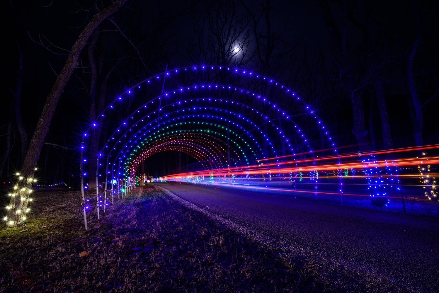 PHOTOS: Fort Saint Clair Whispering Christmas light display in Eaton