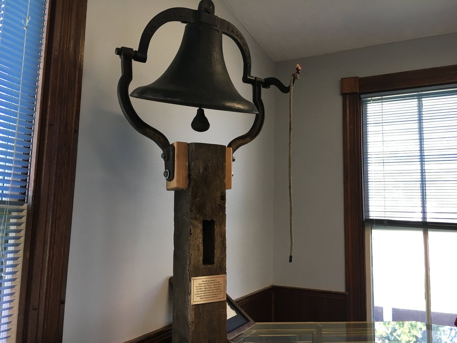 The Liberty Twp. Historical Society has been collecting artifacts for its “new” museum in the old township building on Princeton Road and welcome any new addition to their collection.