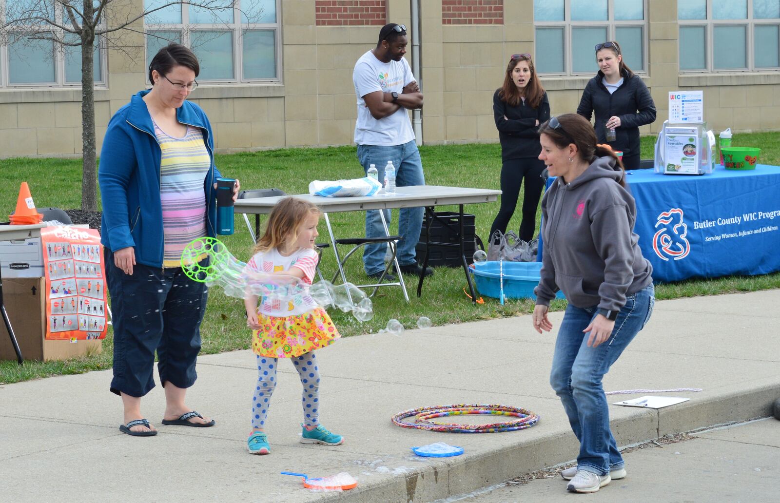 Bubbles are always popular for kids at the F.R.E.S.H. Air Fair as shown here in this photo from the 2019 event. It will be held this year on April 23 after a two-year absence due to the pandemic. CONTRIBUTED/BOB RATTERMAN