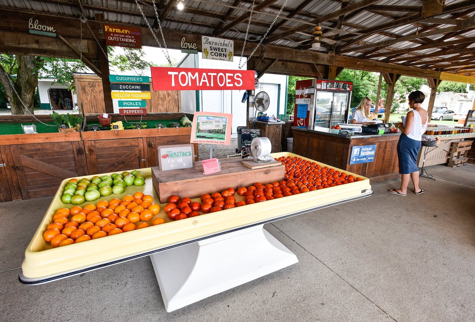 Burwinkel Farms is a family-owned farm that has been in operation since 1918. NICK GRAHAM/FILE