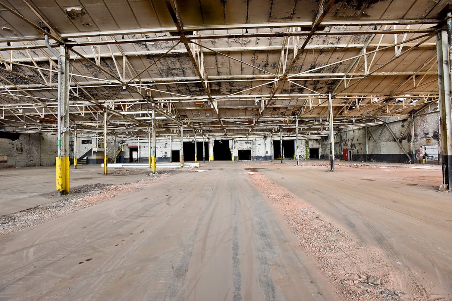 Tour of former Champion Paper Mill