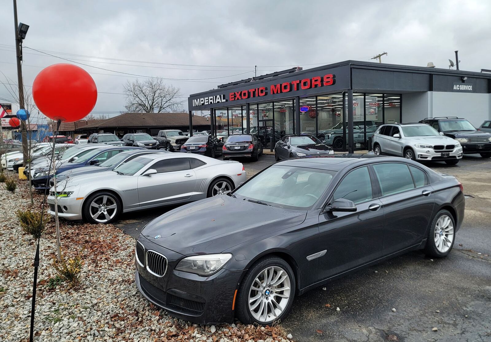 Suspects stole four luxury cars from the parking lot of Imperial Exotic Motors in Hamilton on Christmas Eve. NICK GRAHAM/STAFF