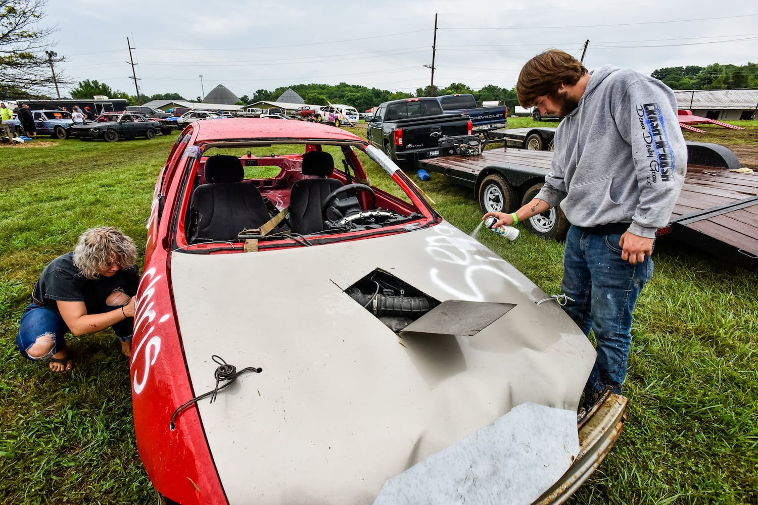 Butler County Fair continues with Demolition Derby