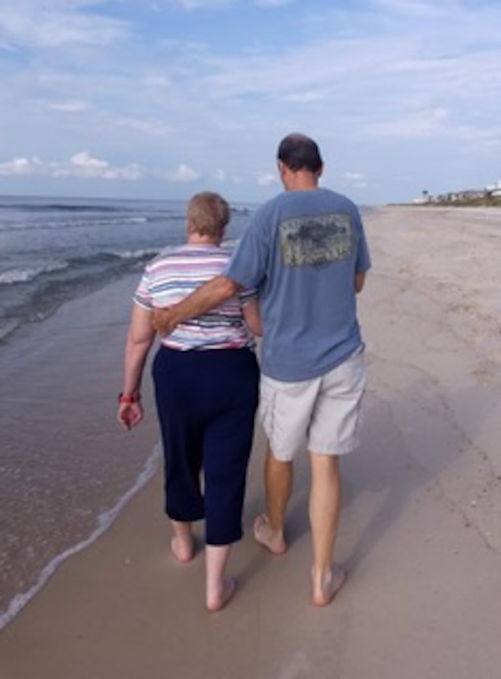 After Jackie Biddle was diagnosed with Frontotemporal dementia in 2018, her husband, David, cared for her in their Clearcreek Twp. home. SUBMITTED PHOTO