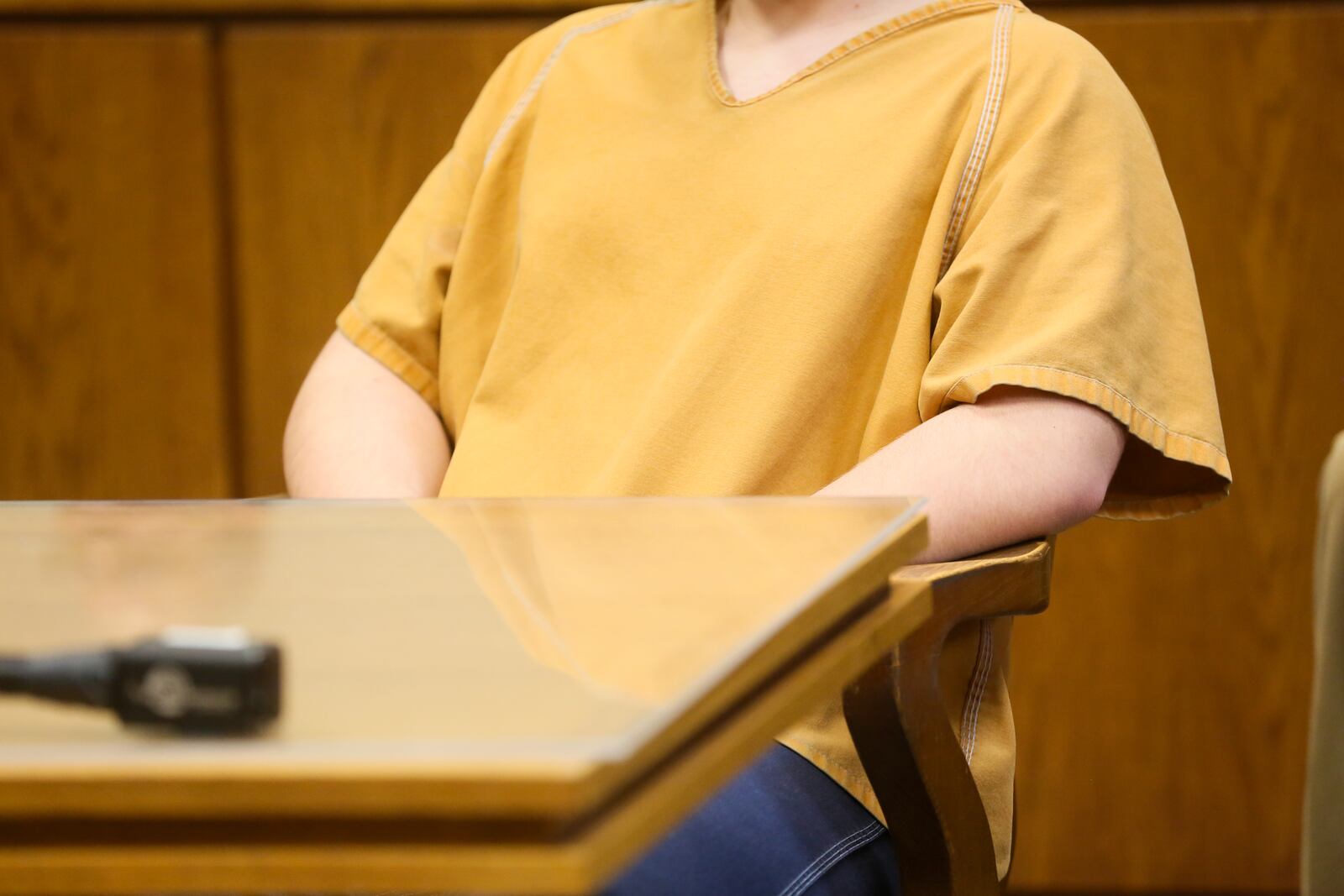 The student accused of bringing a loaded gun to Middletown High School on Feb. 29, appeared before Judge Ronald Craft in Butler County Juvenile Court Thursday, Mar. 10, 2016. GREG LYNCH / STAFF