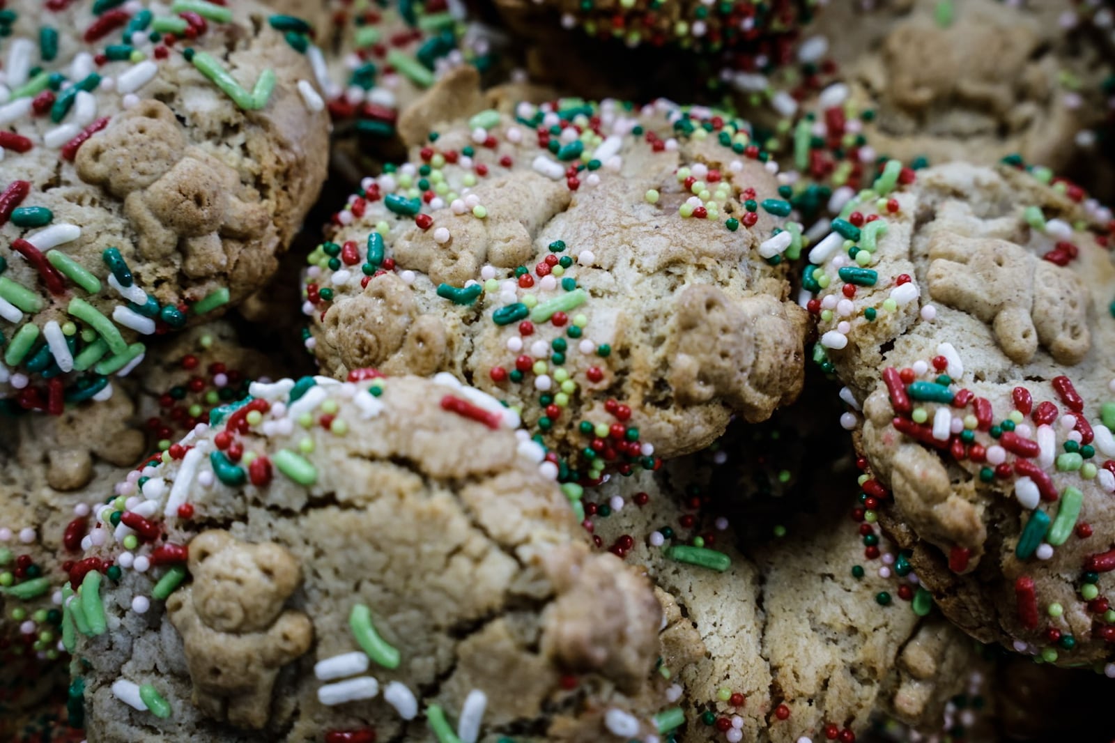 The Festive Stuffed Cookie Butter Cookies took home first place in the 2023 Dayton Daily News Holiday Cookie Contest. JIM NOELKER/STAFF