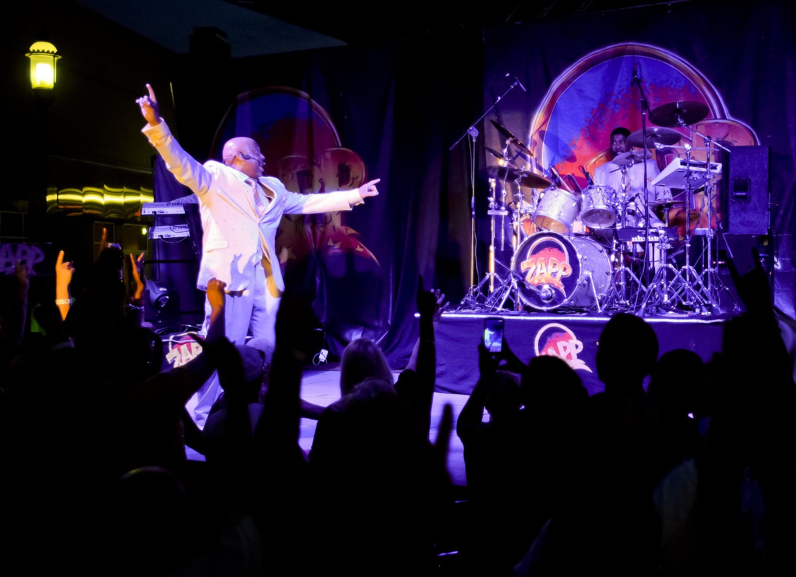 Funk legends ZAPP performed to a large crowd at the Broad Street End of Summer Bash Saturday, Aug. 22, 2015 in Middletown. NICK GRAHAM/STAFF