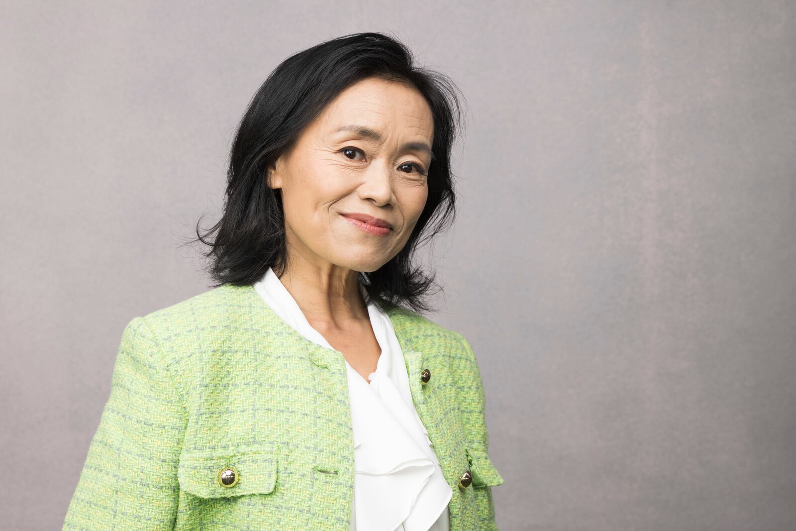 Kang Ae-sim poses for a portrait to promote the second season of "Squid Game" on Wednesday, Dec. 11, 2024, in Los Angeles. (Photo by Willy Sanjuan/Invision/AP)