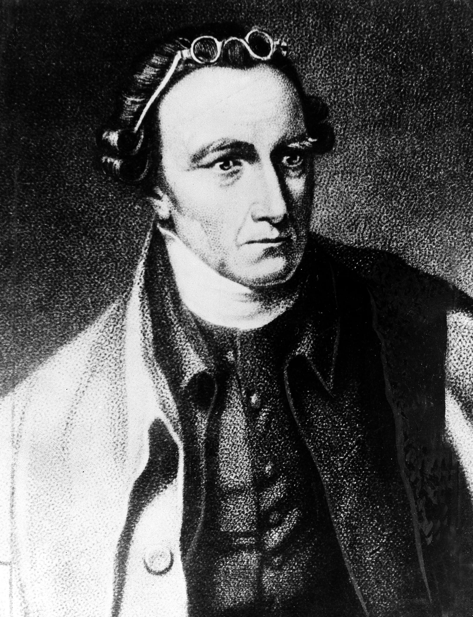 FILE - This is an undated portrait of American patriot Patrick Henry. Henry was born in 1737 in Virginia, where he served as governor from 1776 to 1779 and 1784 to 1786. He contributed to the adoption of the Bill of Rights. (AP Photo, File)