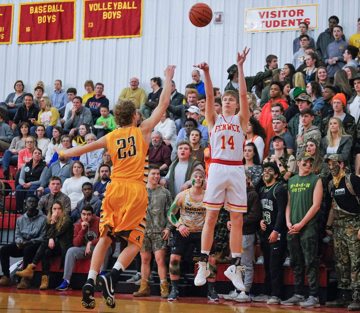 Fenwick vs Alter basketball