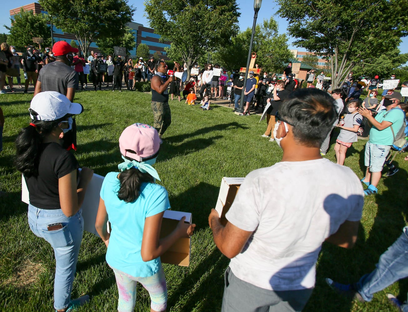 PHOTOS Crowd gathers at West Chester protest