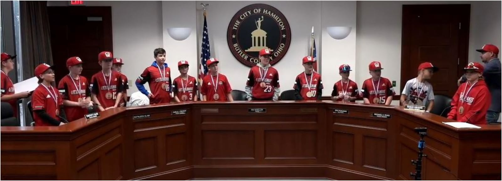 Hamilton, here is your Little League World Championship finalist team. PROVIDED