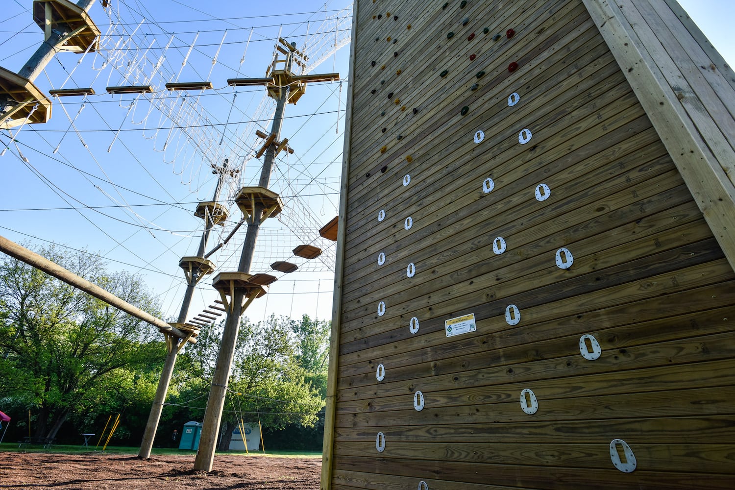 High ropes course now open at YMCA's Camp Campbell Gard in Butler County