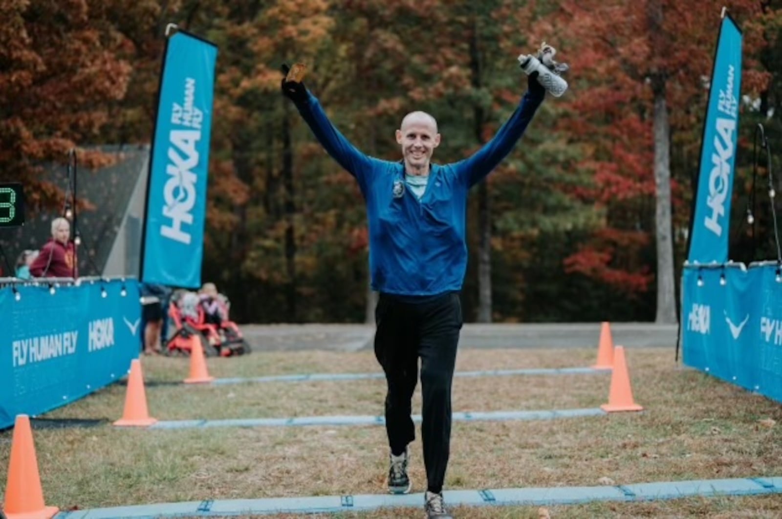 Ryan True, 37, of Hamilton, recently completed his 26th marathon in 26 weeks. He nearly lost his right foot seven years, but after successful surgery and years of physical therapy, he started running. He has run in several 100-mile, ultra marathons. SUBMITTED PHOTO