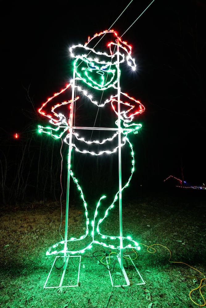 PHOTOS: Fort Saint Clair Whispering Christmas light display in Eaton