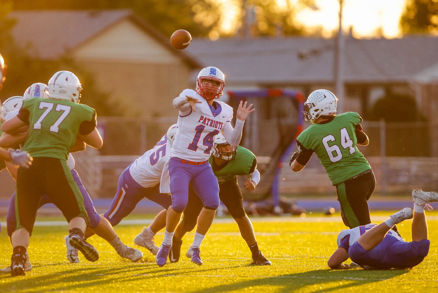 Badin vs Carroll Football