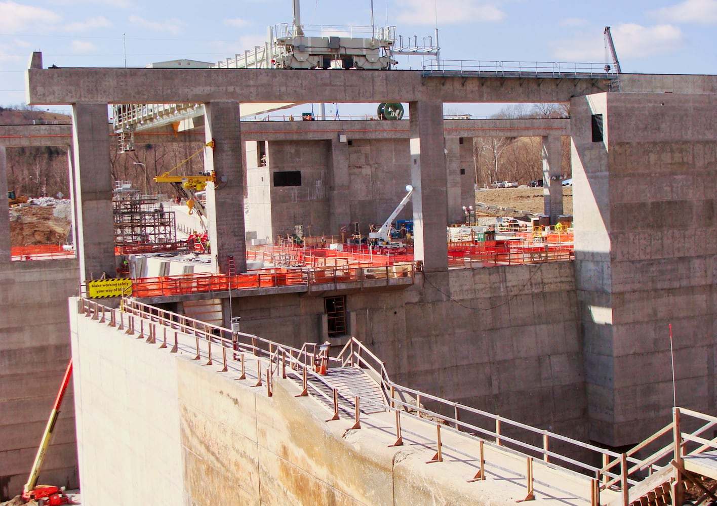 Meldahl hydroelectric power plant tour