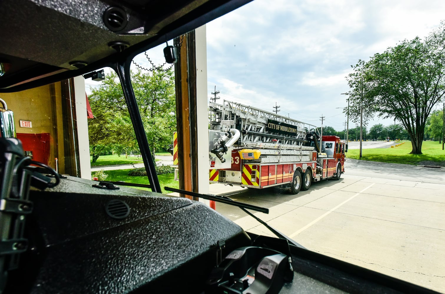 City council and officials tour Middletown fire stations