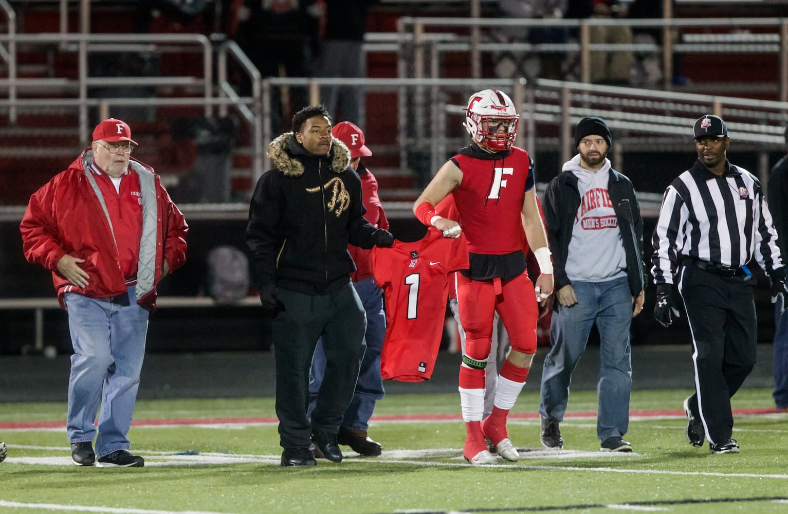 Fairfield beats Hamilton in first round of football playoffs