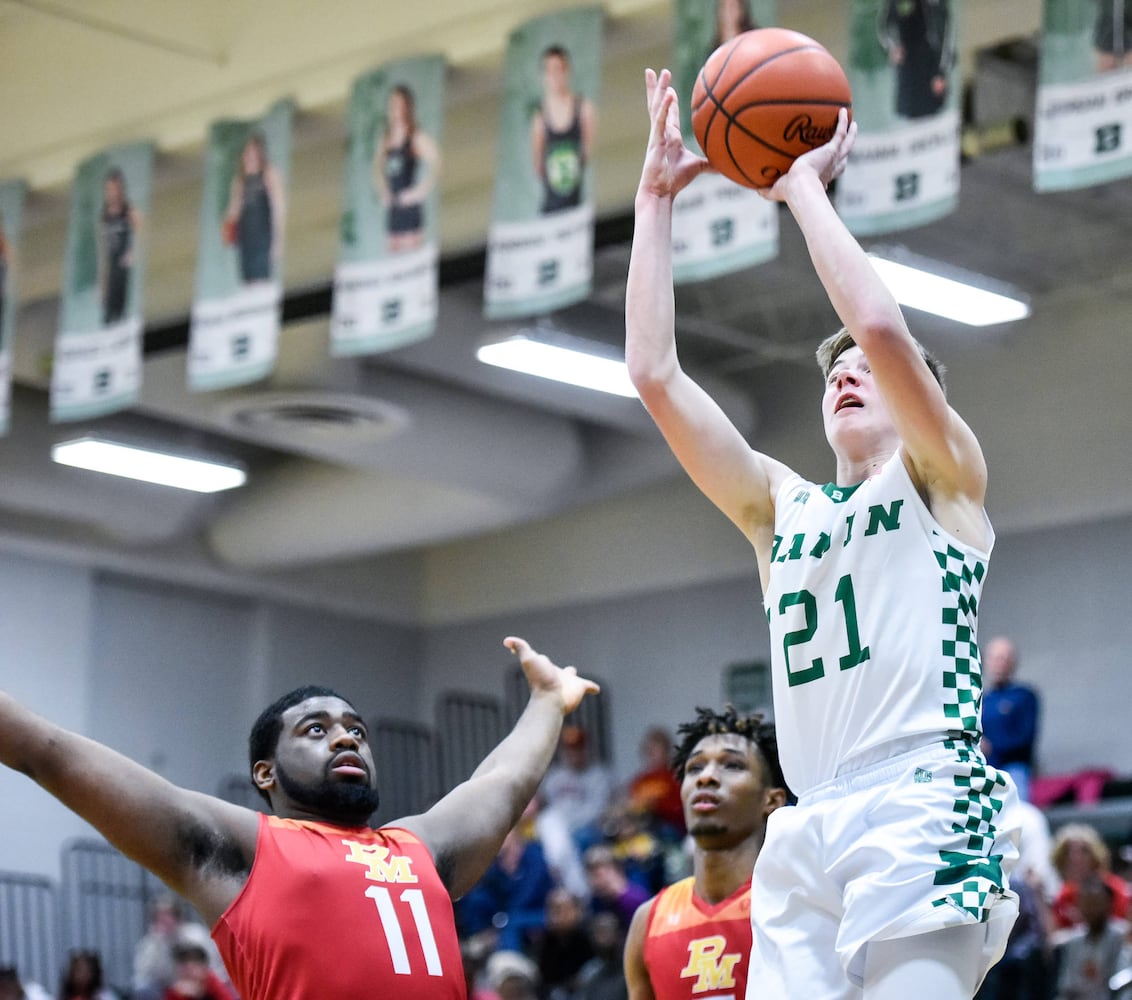 Badin vs Purcell Marian basketball