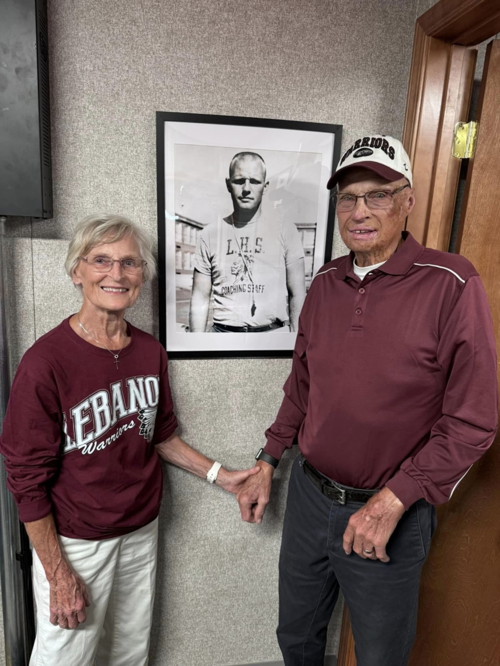 Jim VanDeGrift and his wife Rosie. VanDeGrift, the hall of fame high school coach from Lebanon, died in Nov. 13, 2024.