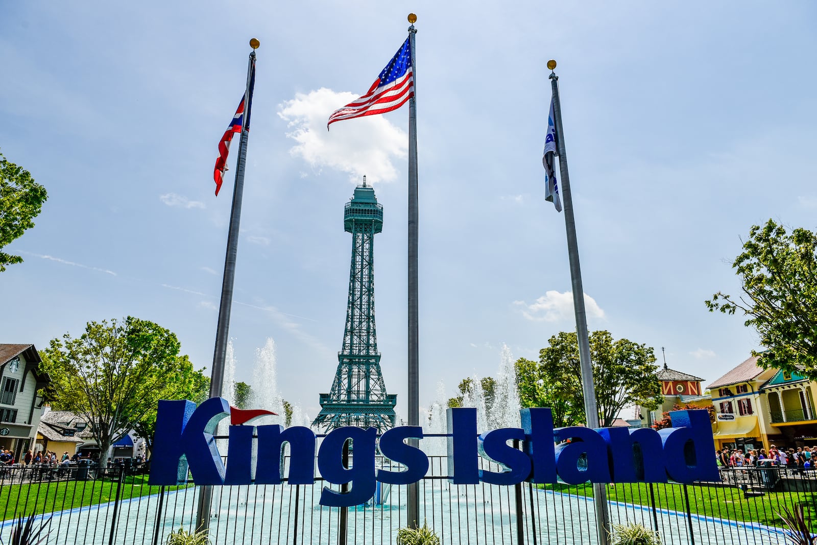 Kings Island’s owner Cedar Fair Entertainment Company reached record revenues in fiscal month August. NICK GRAHAM/STAFF