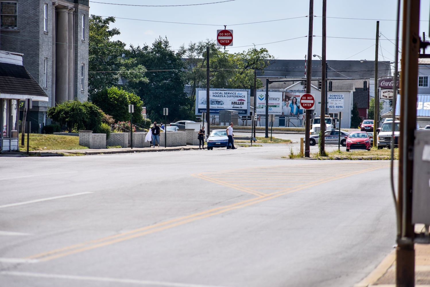 Scenes filmed in downtown Middletown for Hillbilly Elegy movie