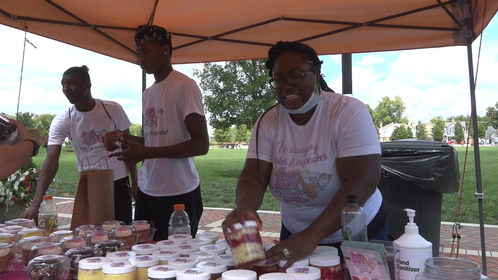 Pictured are scenes from the 2021 Hamilpalooza, a business festival that features vendors, food trucks and live music, that is held annually at Marcum Park. This year they'll have a biergarten. PROVIDED/TVHamilton