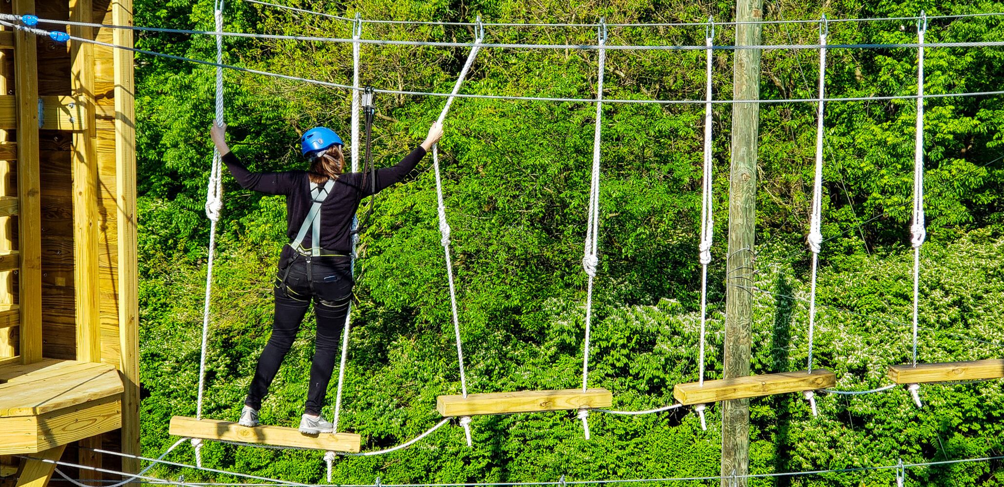 High ropes course now open at YMCA's Camp Campbell Gard in Butler County