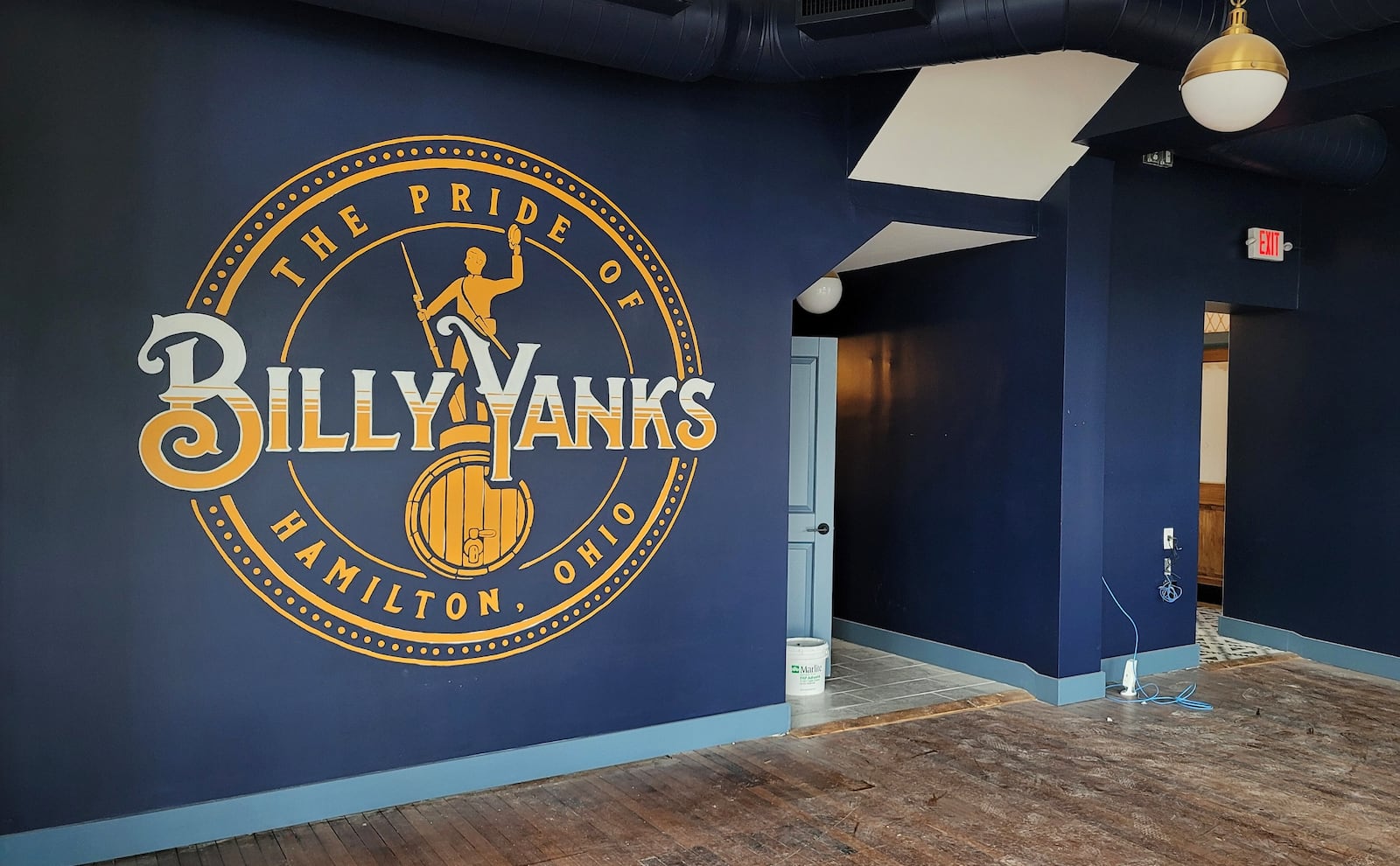 The Billy Yanks bourbon bar on Main Street is nearing completion, with hopes of a late-July opening. NICK GRAHAM/STAFF