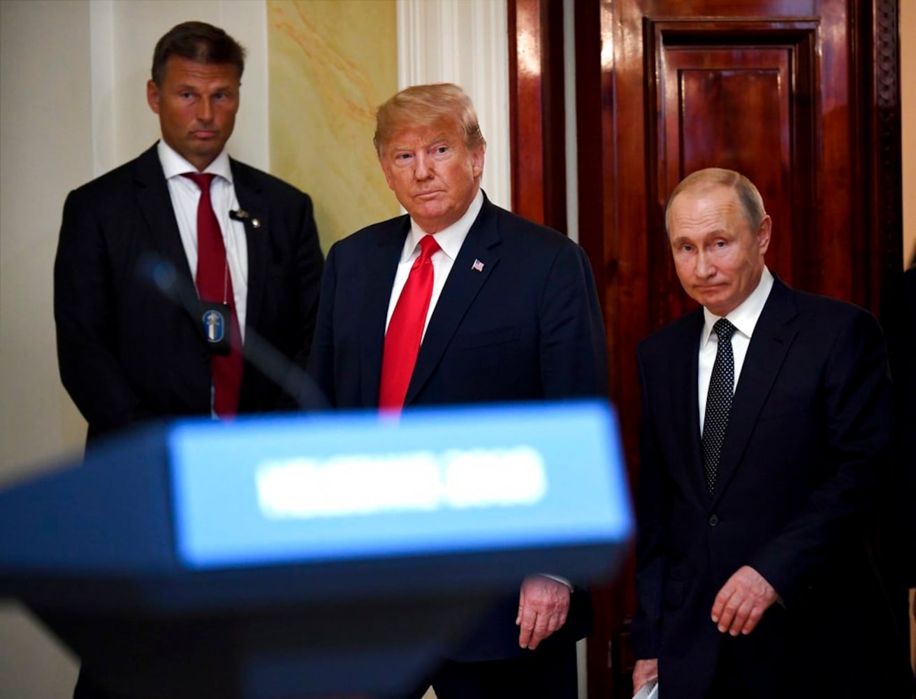 Photos: Trump, Putin meet at Helsinki summit