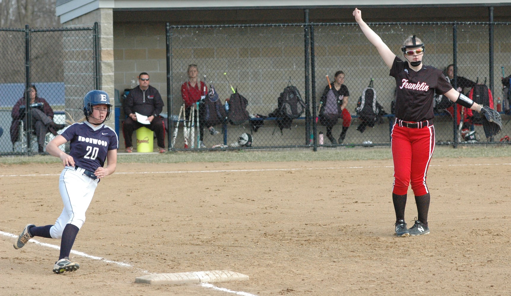 PHOTOS: Edgewood Vs. Franklin High School Softball