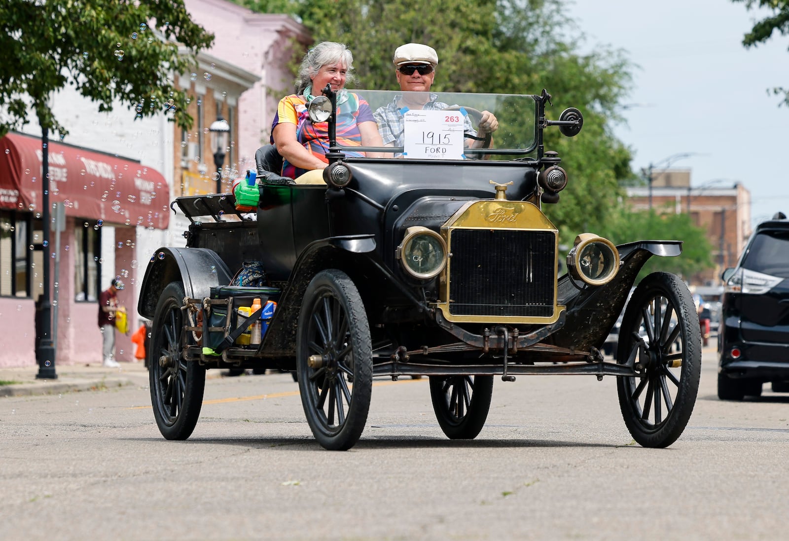 The 68th Annual Jerry E. and Marlene Moore Memorial Hamilton Fairfield Antique and Classic Car Parade was held Saturday, July 23, 2022 with cars gathering first in downtown Hamilton before parading to Fairfield and back. The event was presented by the Antique and Classic Car Club of Butler County, Ohio. NICK GRAHAM/STAFF