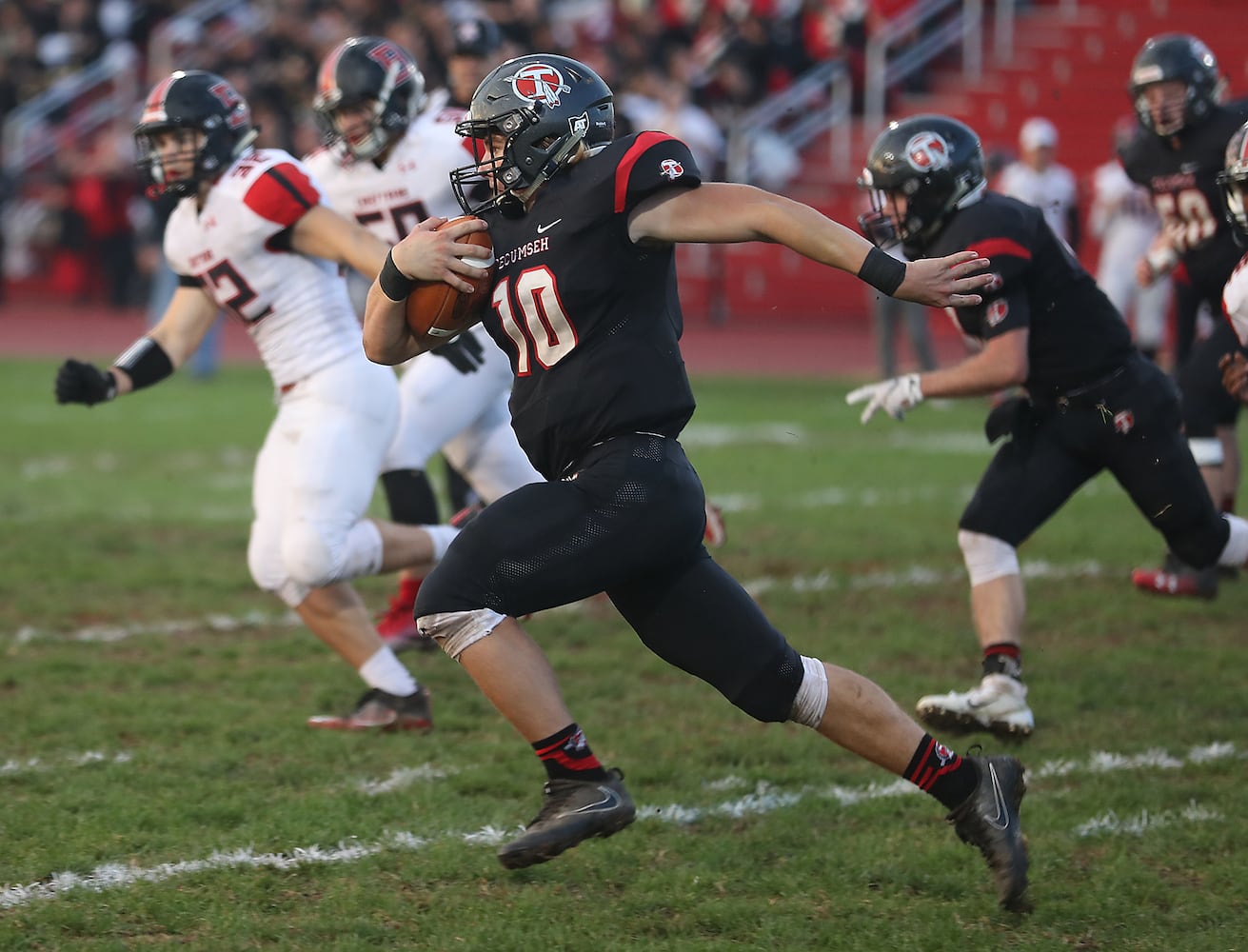 Tecumseh vs Bellefontaine Football