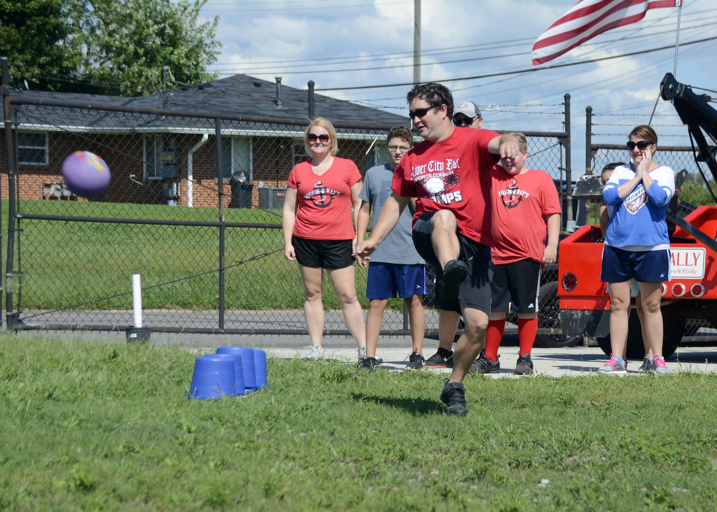 PHOTOS: Fairfield kicks into fall with Dougie & Ray's inaugural kickball tournament