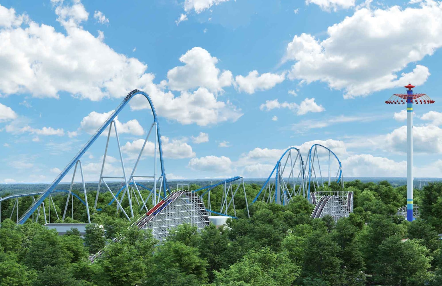 PHOTOS Kings Island’s newest roller coaster, Orion