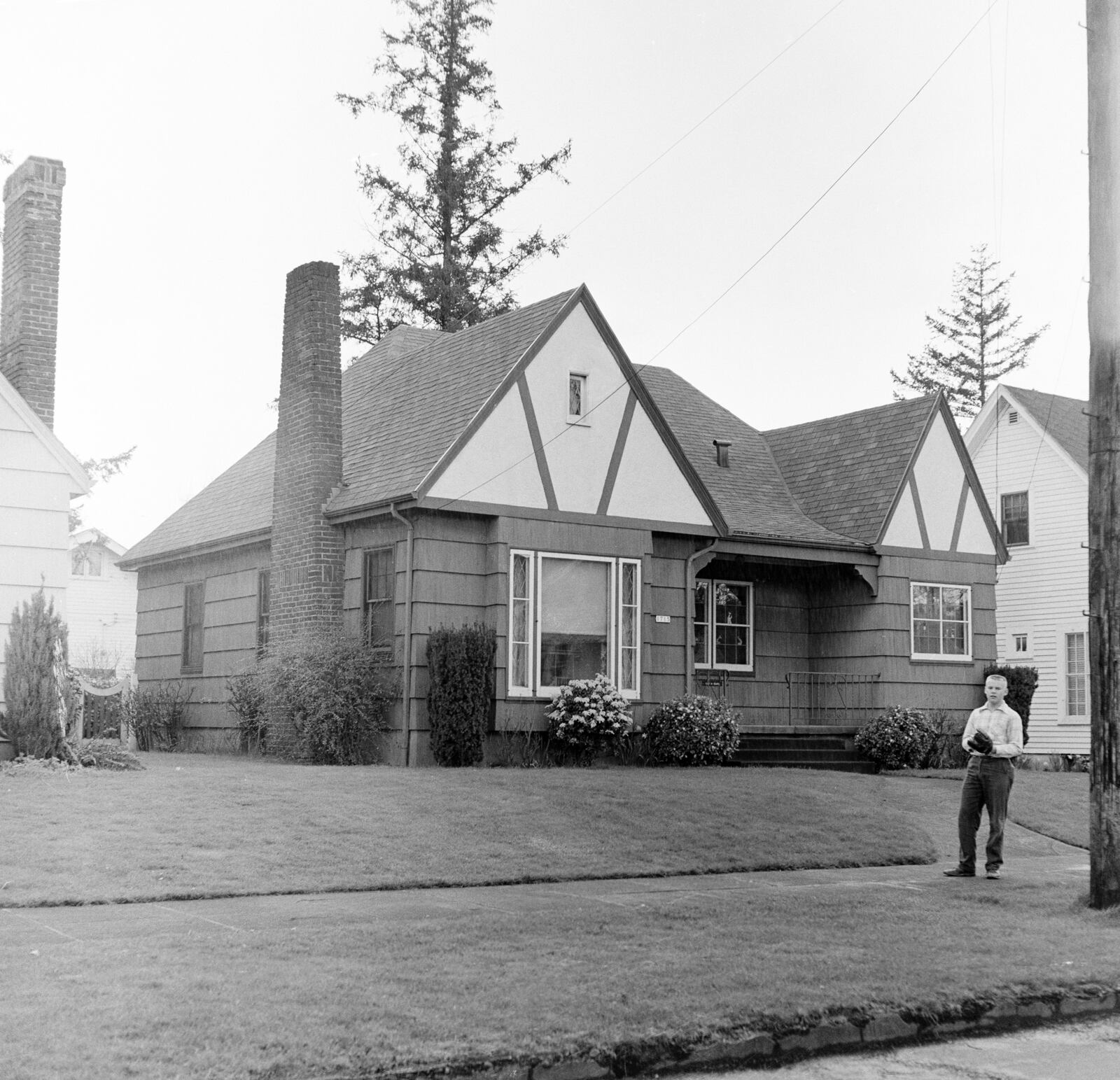 FILE - The home of the missing Ken Martin family in Portland, Ore., April 2, 1959. (AP Photo, File)