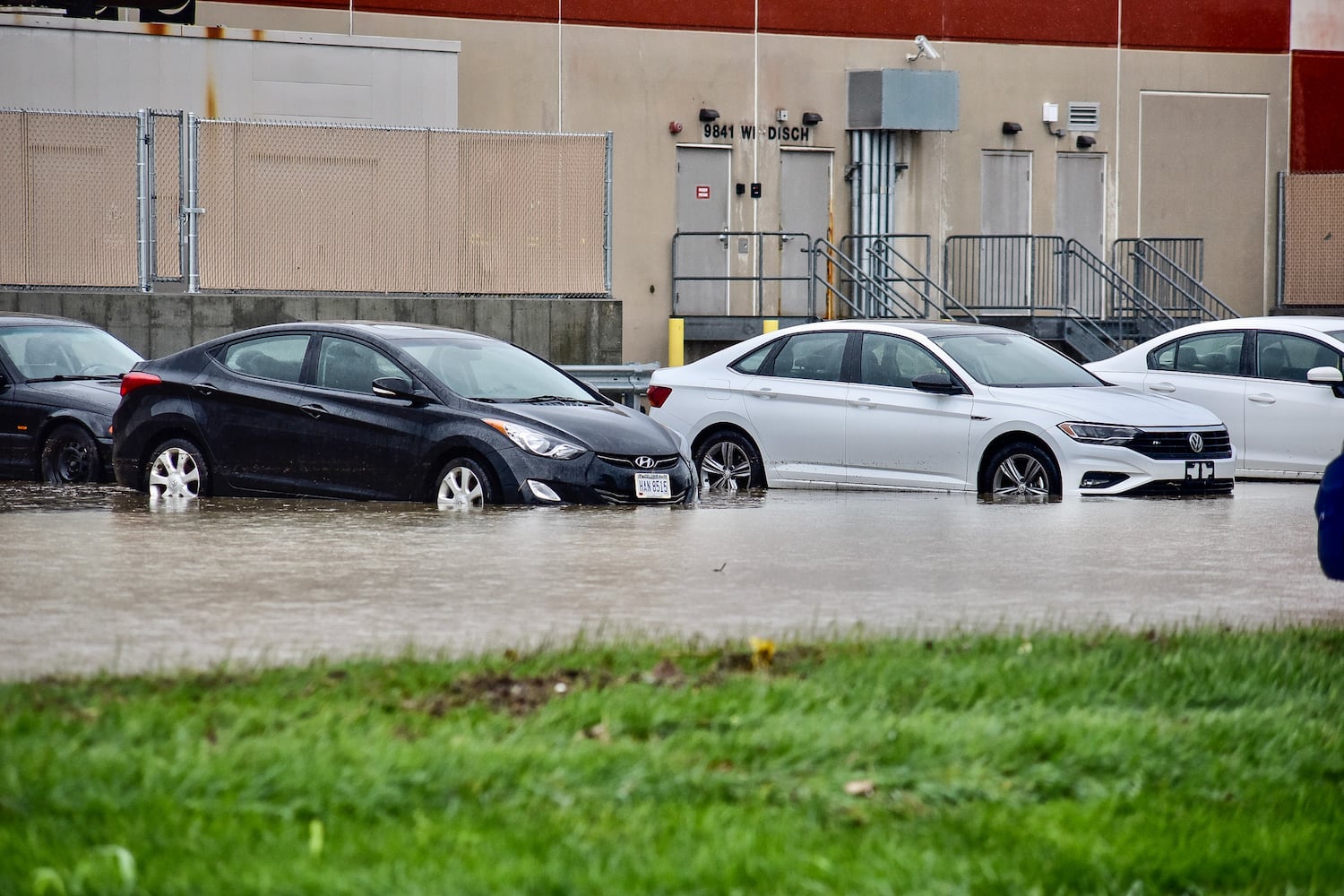 West Chester businesses evacuated due to high water