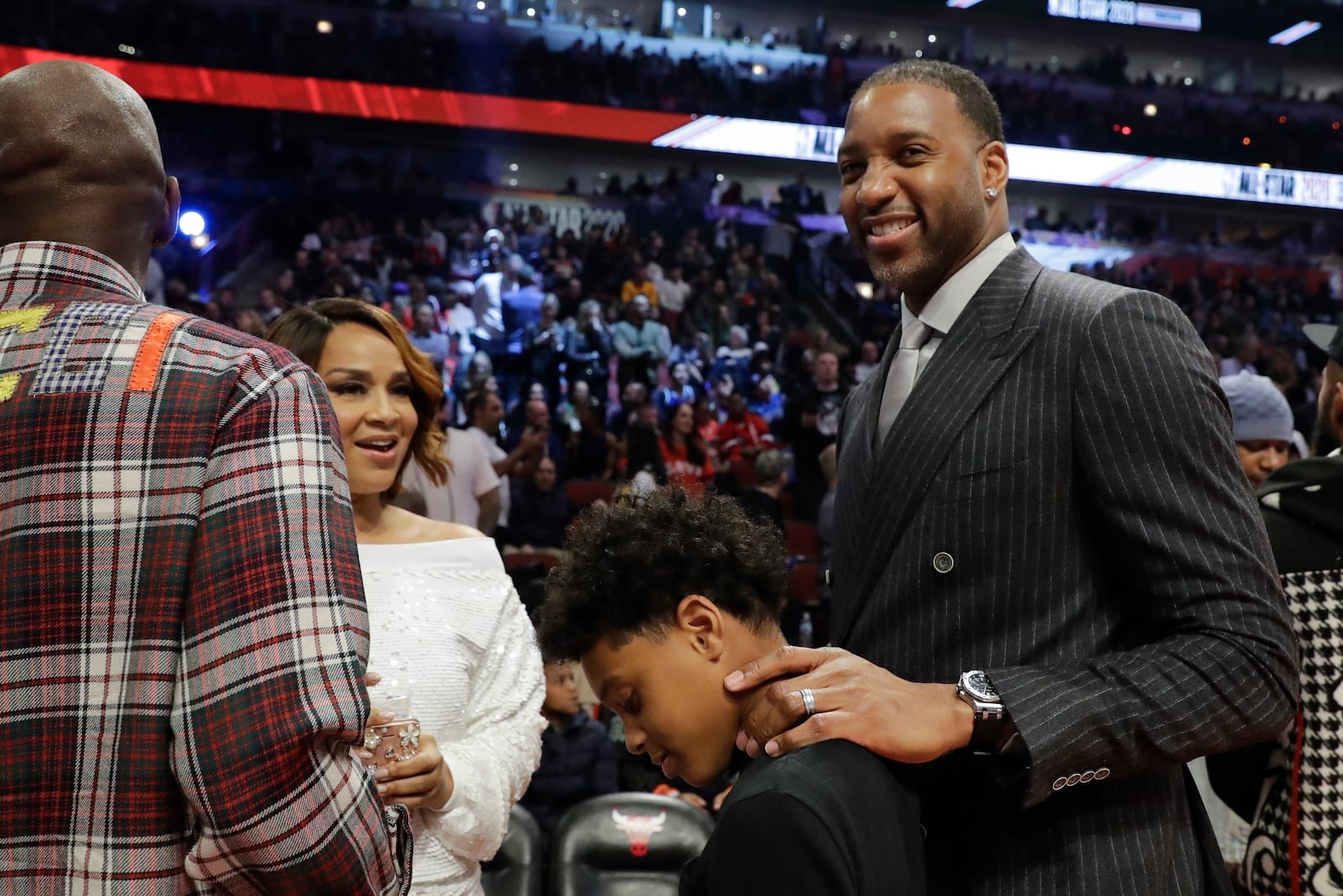 FILE FILE - Tracy McGrady attends the second half of the NBA All-Star basketball game Sunday, Feb. 16, 2020, in Chicago. (AP Photo/Nam Huh, File)