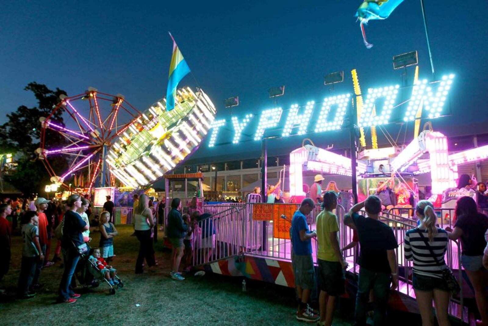 The Butler County Fair will run in Hamilton from July 22-28 in 2018. This photo is from one of the final days at the fair in 2014. FILE PHOTO