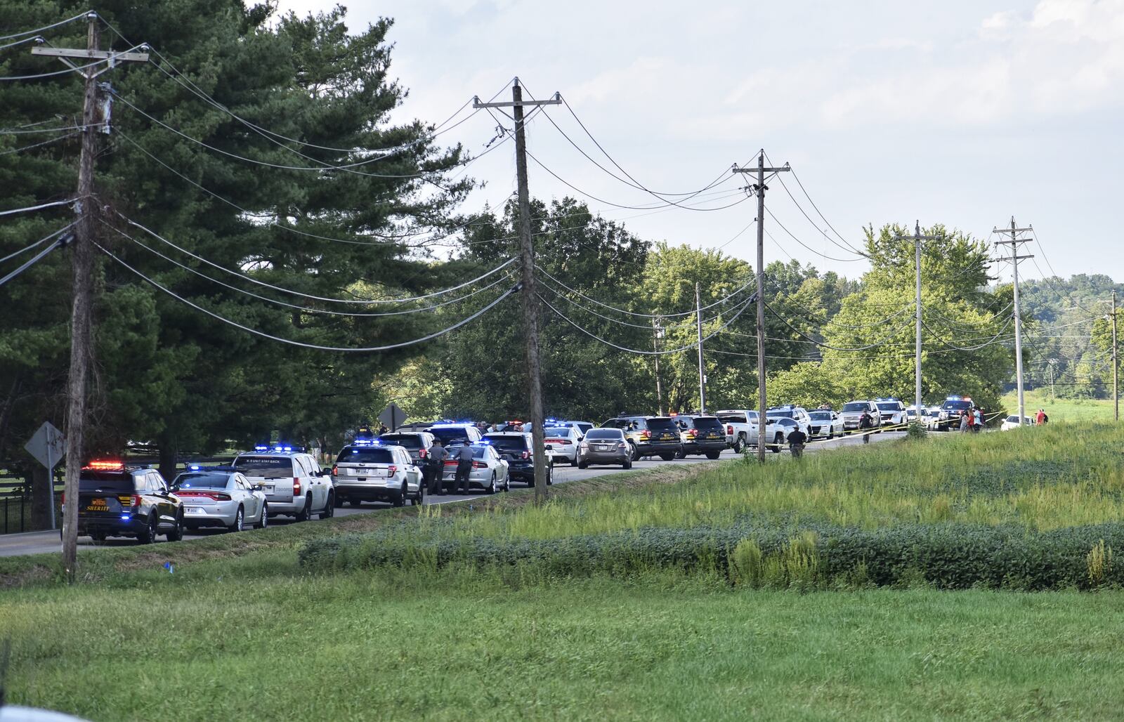 A Middletown police officer, Dennis Jordan, was shot after a pursuit on Monday, Aug. 31, 2020, ended in a crash and shots fired in Turtlecreek Twp. in Warren County.