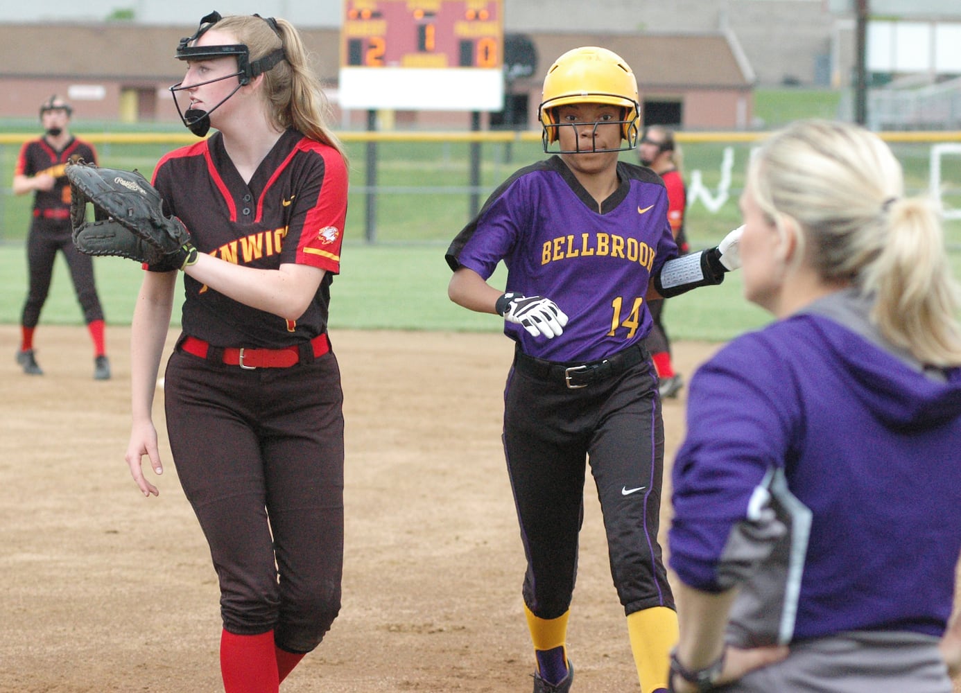 PHOTOS: Fenwick Vs. Bellbrook Division II Sectional High School Softball