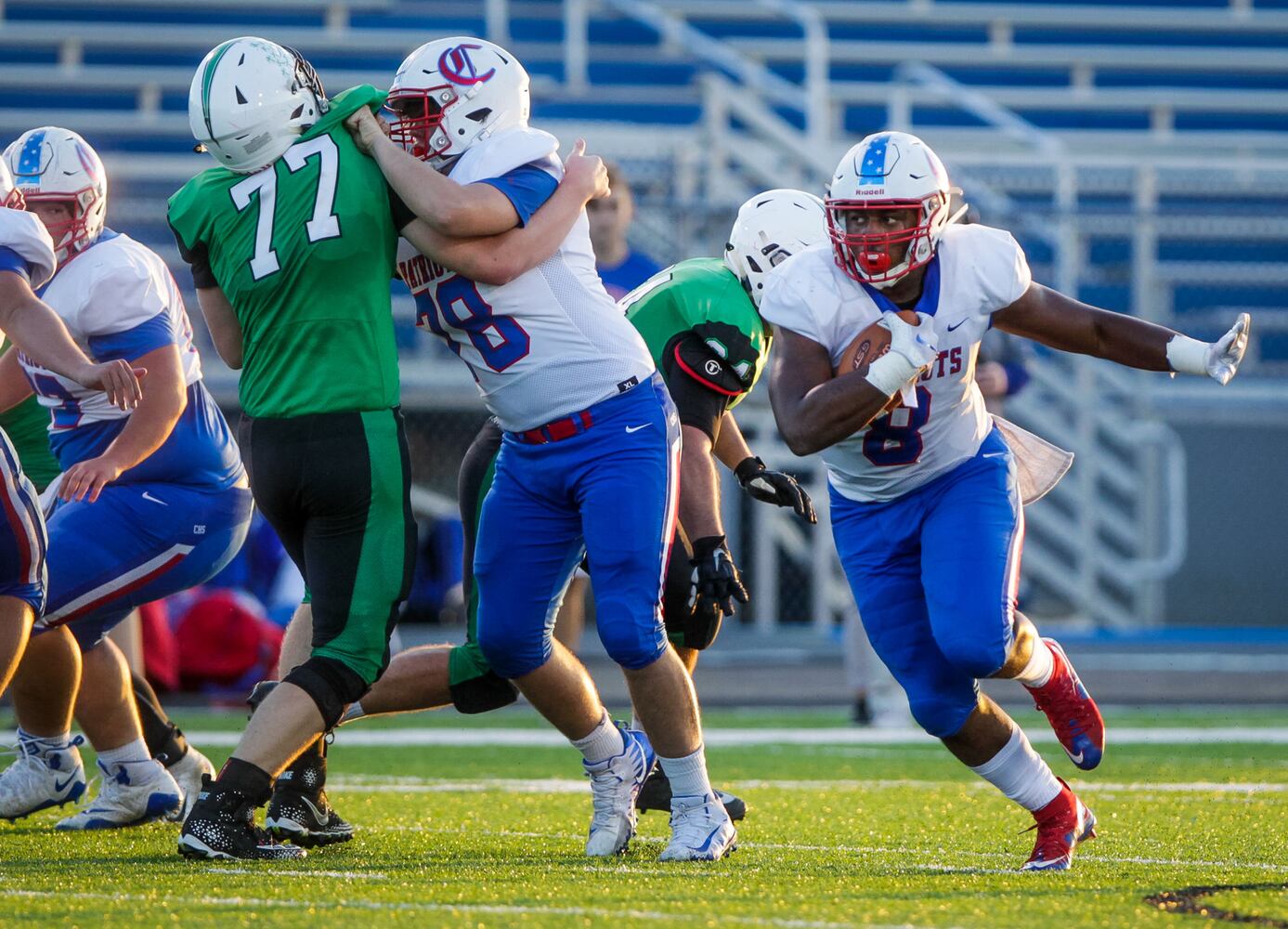 Badin vs Carroll Football