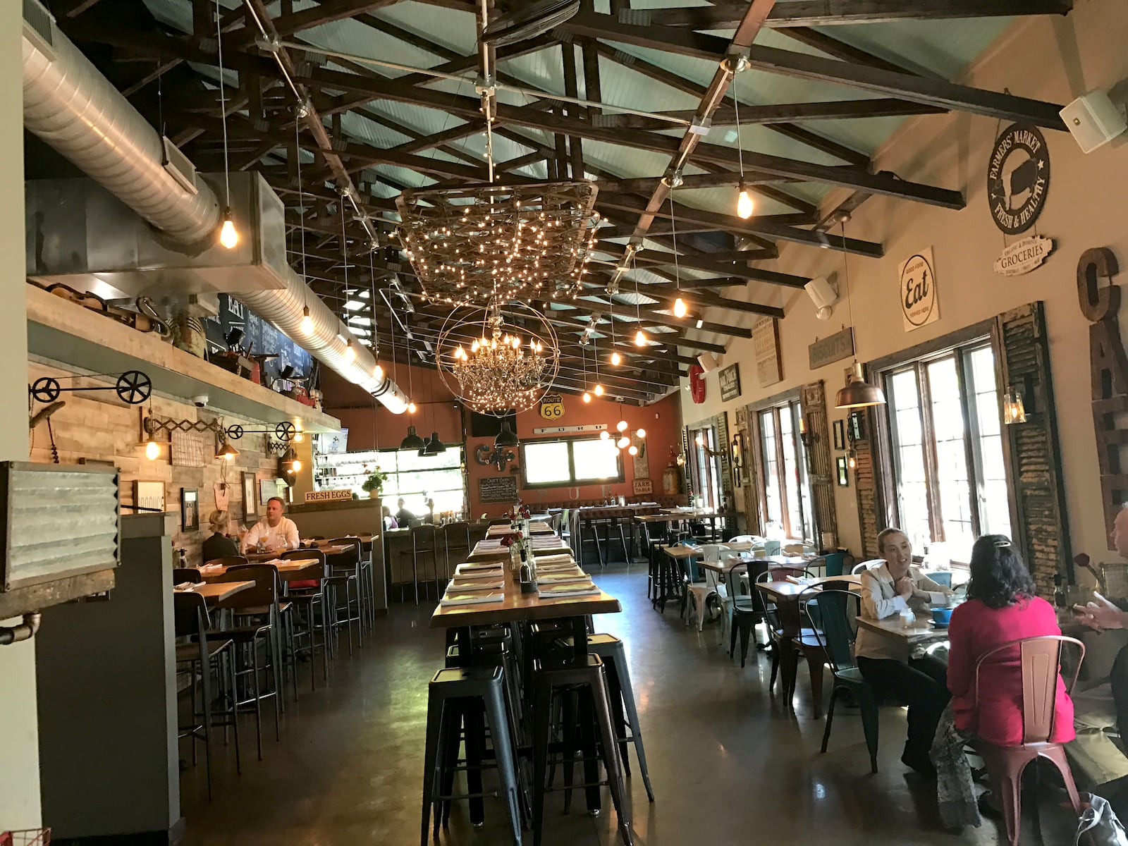 The interior of one of the rooms at Cozy's Cafe in Liberty Twp., FILE