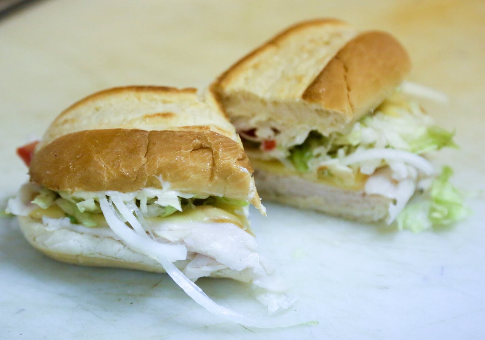 Central Market & Deli in Middletown, which offers a full deli, hot and cold sandwiches, pizza, breakfast sandwiches, salads and fruit cups, along with fresh produce, shakes and smoothies. GREG LYNCH / STAFF