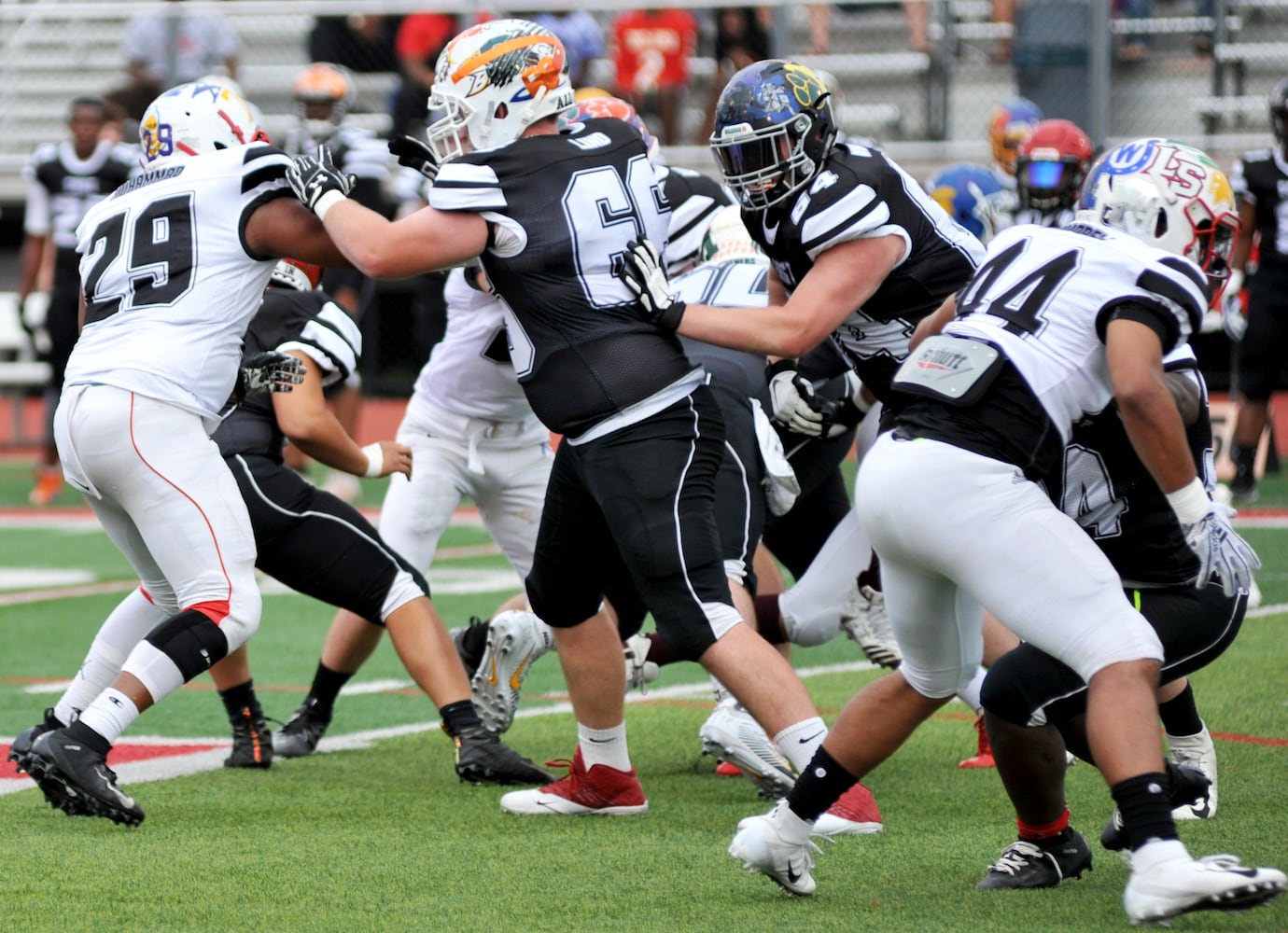 PHOTOS: SWOFCA Ron Woyan East-West All-Star High School Football Game